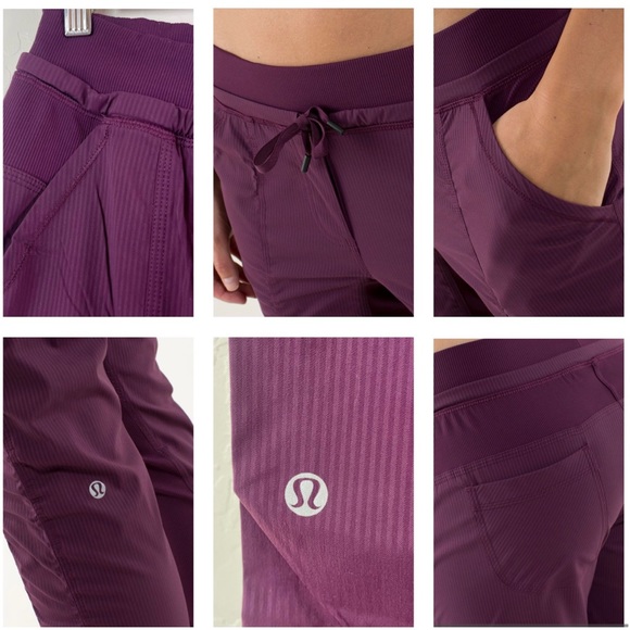 Lululemon Street To Studio Crop Pants in Plum Purple - Picture 7 of 16